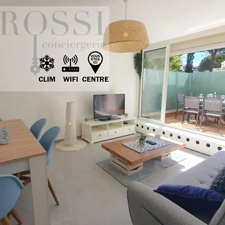 T3 Double Terrasses Clim Wifi En Centre-Ville - Rossiconciergerie - Linge Inclus La Grande Motte Exterior photo